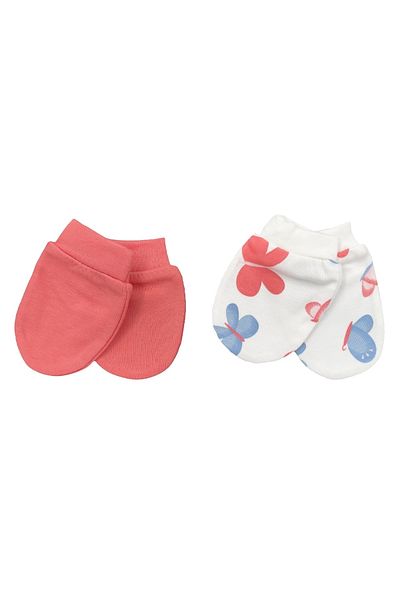 Biorganic Wild Flowers 2 Pack Gloves 72177 Coral