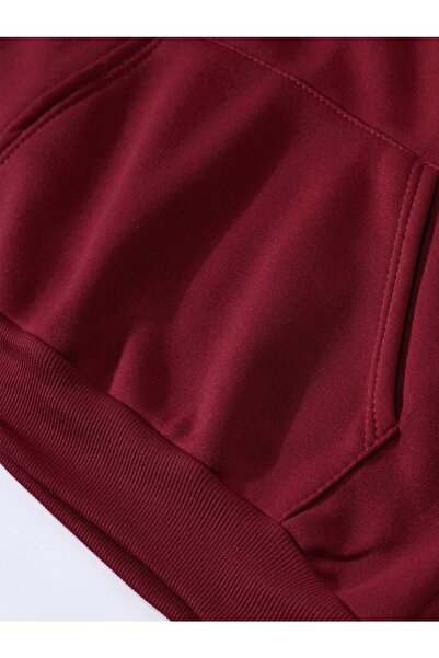 Mad&Calf Unisex Φούτερ με κουκούλα Basic με τσέπες