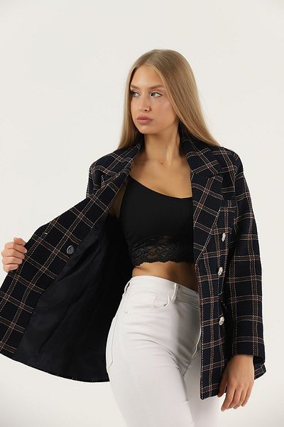 VERA LİFE Women's Lined Blazer Jacket