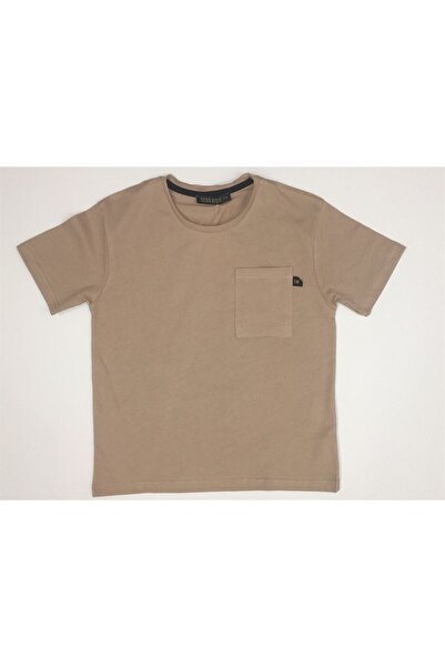 Richie Royce Tricou unisex pentru copii din bumbac cu decolteu cu un singur b...