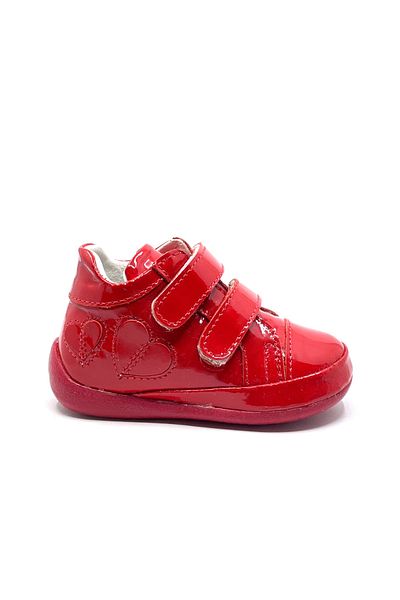 LEPİ Leather Orthopedic Sole Girl's First Step Shoes