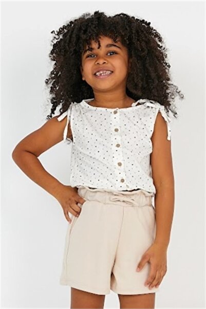 Çikoby Κοριτσίστικη μπλούζα με κουμπιά μπροστά