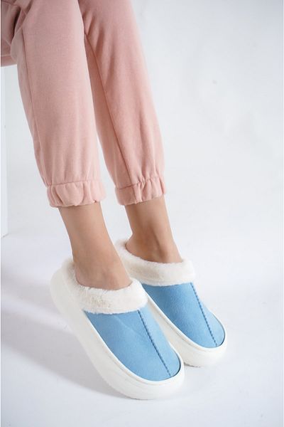Moda Değirmeni شباشب منزلية صوفية للسيدات Md1143-127-0001