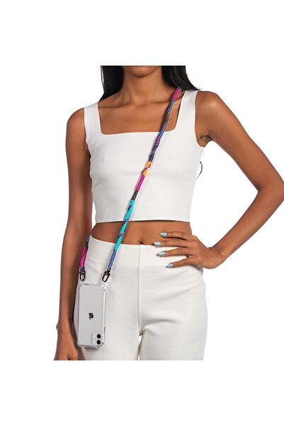 Happy-Nes Crazy Summer Askılı Kılıf Iphone 14 Pro Uyumlu