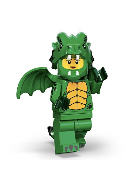 LEGO 71034 Minifigür Seri 23 - 12 Green Dragon Costume (kapalı Paket)