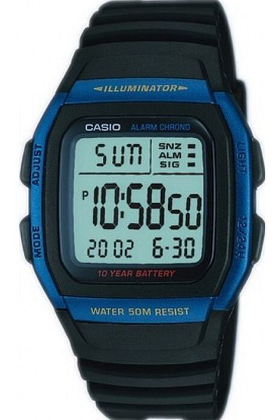 Casio Men's Wristwatch W-96H-2Avdf