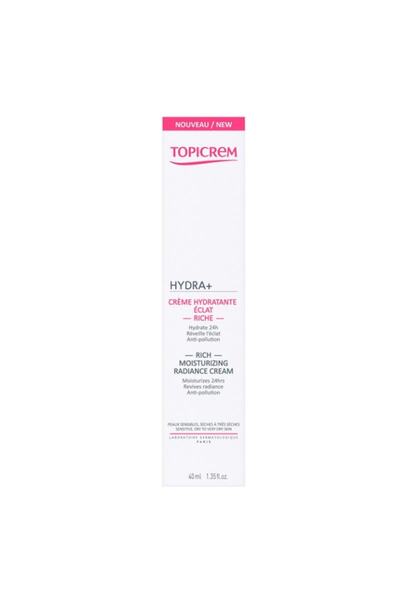 Topicrem Hydra+ Rich Nemlendirici Krem 40 Ml