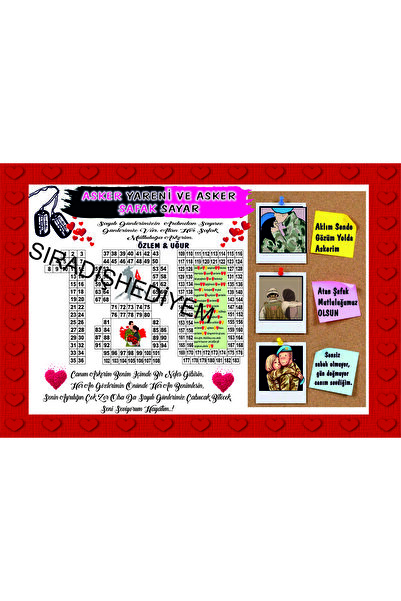 sıradışıhediyem Şafak Sayar Sevgiliye Askere Şafak Sayar Asker Yarenine Şafak Sayar