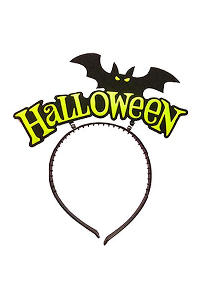 Big Party Κίτρινο μοντέλο νυχτερίδας στέμματος Halloween