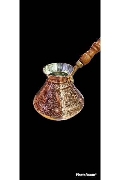 Batur Ticaret وعاء القهوة النحاسي