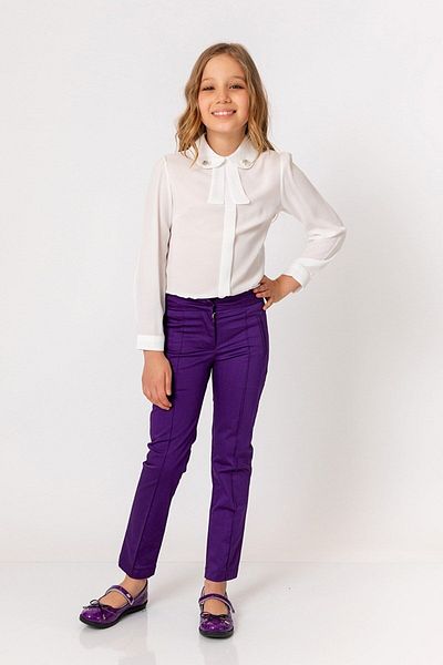 incity Girl's Front Striped Trousers