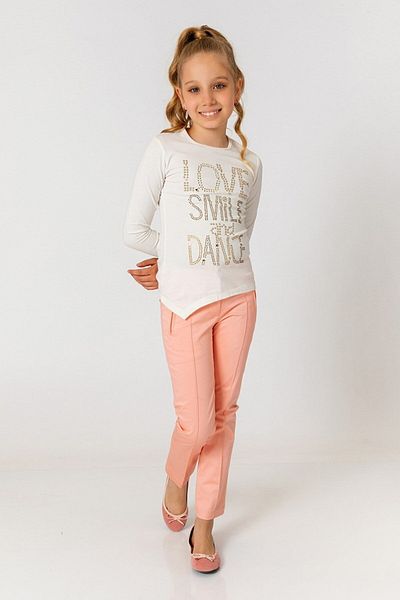 incity Girl's Front Striped Trousers