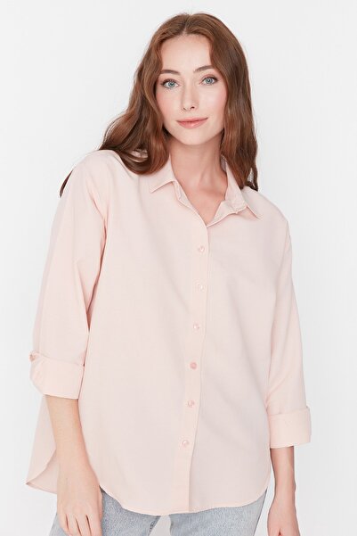 Trendyol Collection Lazac laza szabású ing TWOAW20GO0107