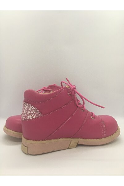 Ortopedia Ortopedik Çocuk Deri Bot 3154 - Fuşya