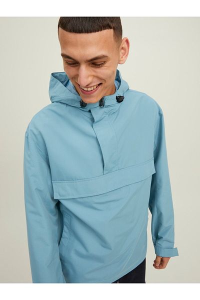 Jack & Jones Jack Jones Ono Anorak Men's Black Coat 12215915