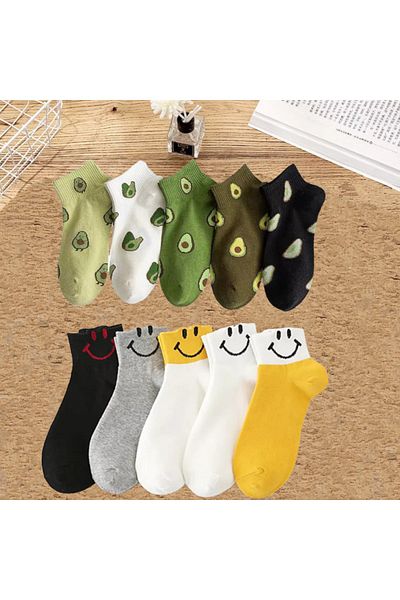 WORTHY SOCKS 10 унисекс модни чорапи до средната част на глезена
