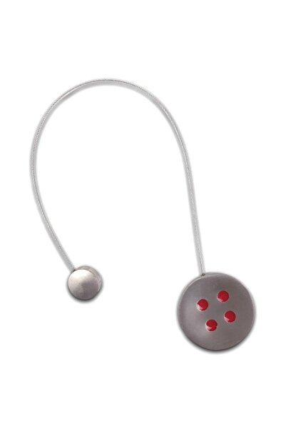 Alesta Home Yuvarlak Metal Mıknatıslı Perde Tutucu Magnet 7x48cm
