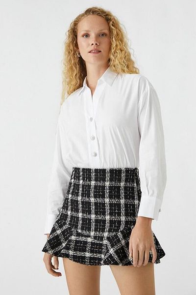 Koton Dámská perlová blůza 3wak60230uw