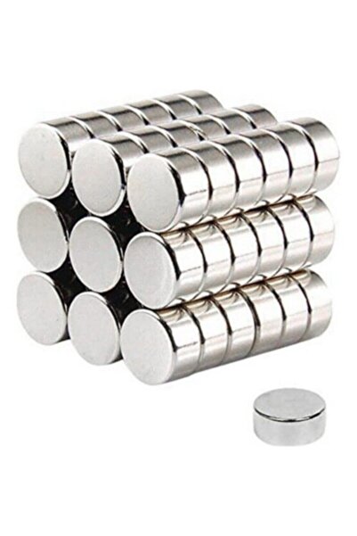 Dünya Magnet Neodyum Mıknatıs Yuvarlak D15x5 Mm - 2 Adet - Deney Mıknatısı