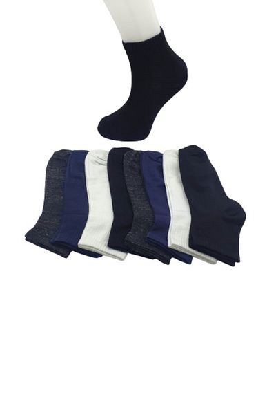 Leement socks Мъжки 8 чифта къси памучни летни чорапи до глезена