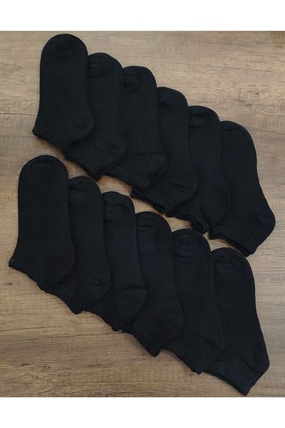 Leement socks Унисекс 12 чифта летни качествени бамбукови чорапи-чехли безшевни