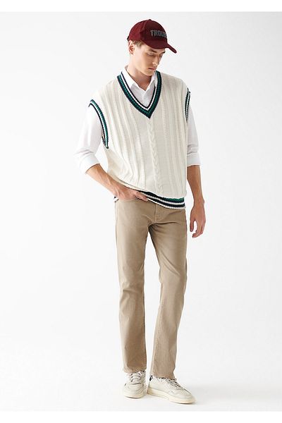 Mavi Hose - Beige - Straight