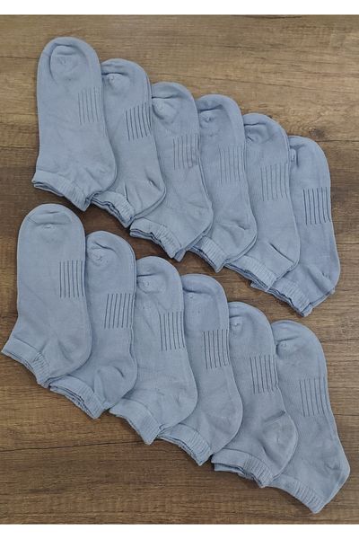 Leement socks Унисекс 12 чифта летни качествени бамбукови чорапи-чехли безшевни