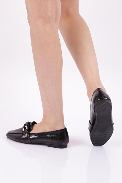 DGN Pm255-K1119-1-22Y Women's Loafer Shoes with Twist Accessories