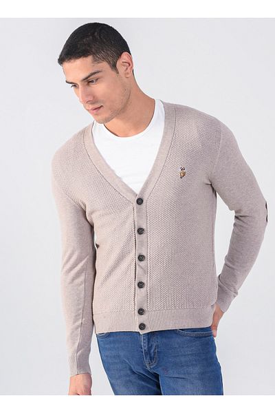 U.S. Polo Assn. Ανδρική ζακέτα Mink Tbh01-bsk22