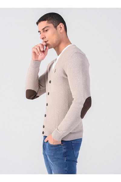 U.S. Polo Assn. Ανδρική ζακέτα Mink Tbh01-bsk22