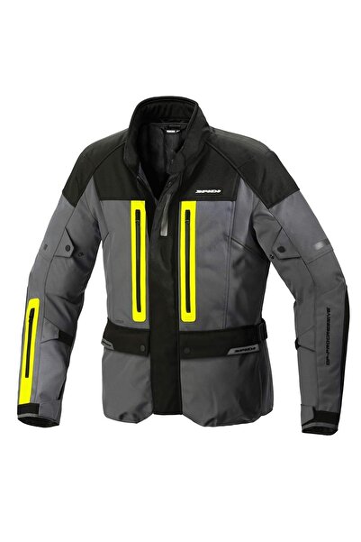 Spidi Traveler 3 H2out Ceket Siyah Sarı