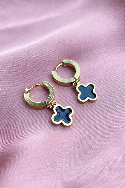 Tupek Store البرسيم أحسب الأقراط الذهب الصلب