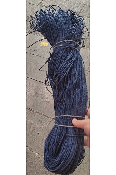Kevser nur tuhafiye Σχοινί από χαρτί Indigo Color