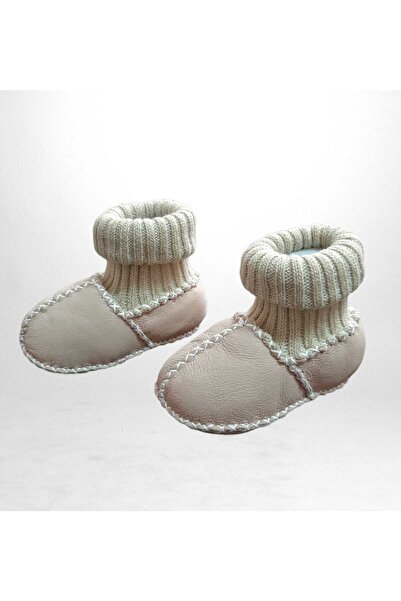 Baby Bakkal Bebek %100 Deri Patik