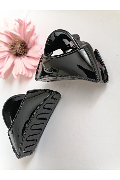 AlkazanAnkara 2 τεμάχια μανταλάκια πόρπη μαύρο ποιοτικό στιβαρό 6 εκ.