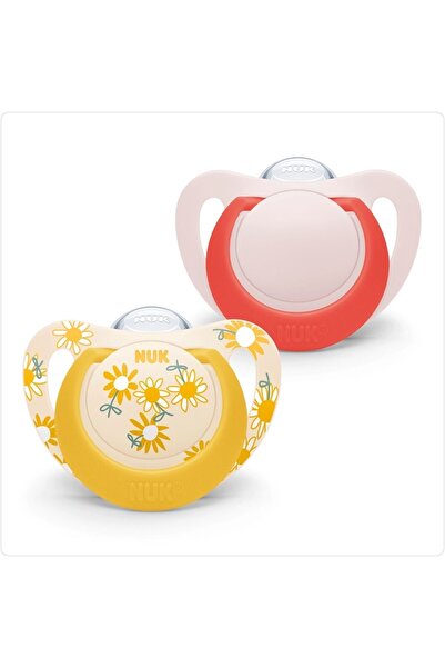 Nuk Pembe 18-36 Ay Silikon Emzik 2'li