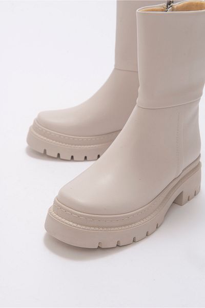Niloshka Γυναικείο μποτάκι Vusy Beige