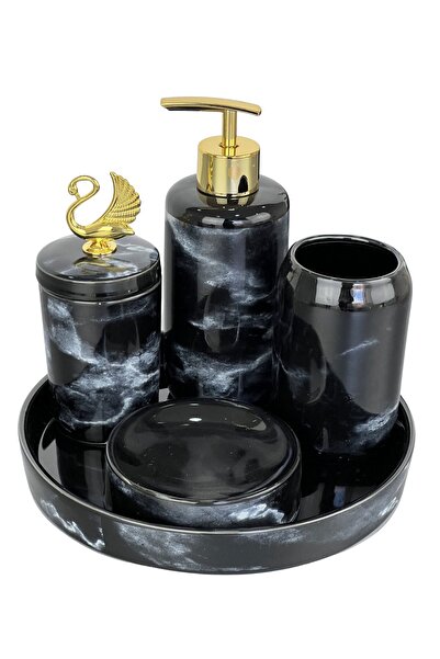 AROW طقم حمام بيتري 5 قطع 2841 Kugu Syh