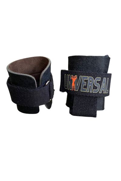 DSport Premium Seri Big Rich Pro Lifting Straps – Kavrama Güçlendirici Siyah Sporcu Kayışı