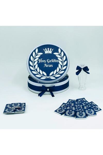 TuNa Chocolate Isme Özel Erkek Bebek Çikolatası