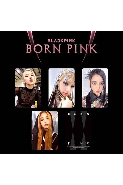 Kpop Dünyasi مجموعة بطاقات ألبوم Blackpink "born Pink" - Digipack 1
