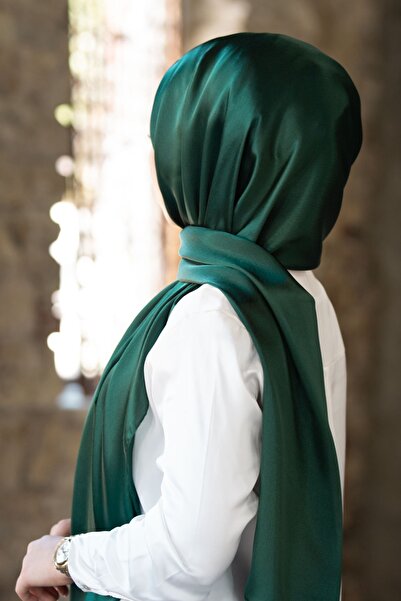 VİOLLA Jan Jan Şal Zümrüt Yeşili-2