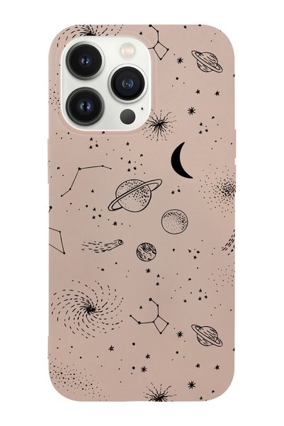 shoptocase غطاء هاتف آي فون 14 برو متوافق مع النظام الشمسي مصمم بنظام شمسي مع...