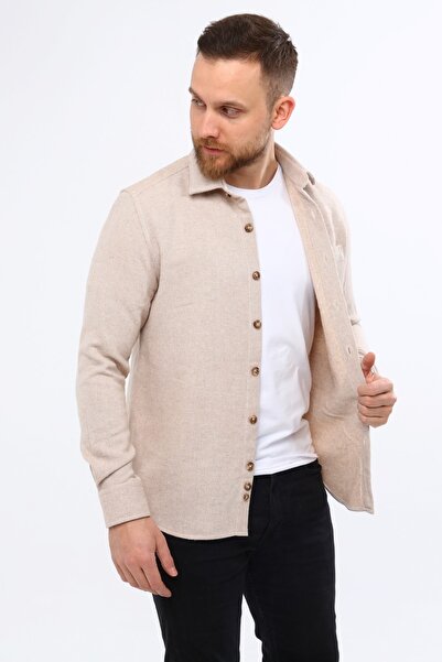 Ottomoda Erkek Regular Oduncu Gömleği, Otod-2022