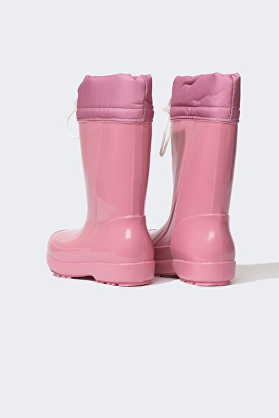 DeFacto Dívčí holínky s plochou podrážkou z umělé kůže