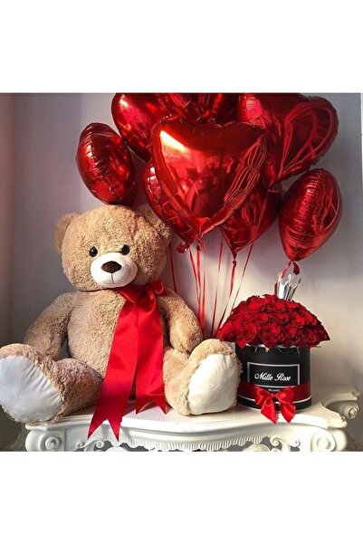 MFM Μπαλόνι από αλουμινόχαρτο σε σχήμα καρδιάς για πάρτι