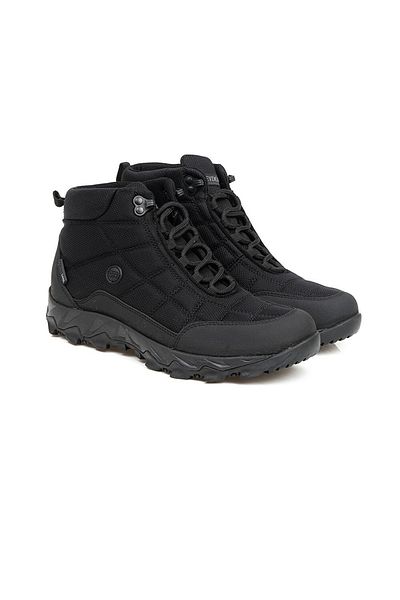 Greyder 00170 Ανδρικές Μπότες Μαύρες Αδιάβροχες Unisex Αδιάβροχες μπότες με κορδόνια