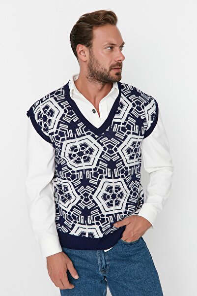 Trendyol Collection Sweater Vest - Multi-color - Regular fit