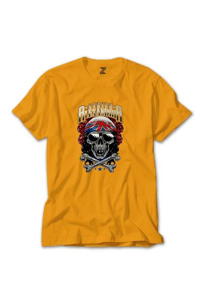 Z zepplin Žuta majica sa motivom lebde Aleksandrije