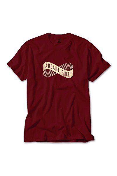 Z zepplin Crvena majica Arcade Fire uživo na sceni